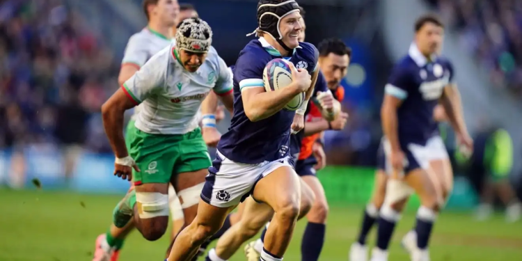 Autumn Nations Series: Escocia se despachó con otra goleada