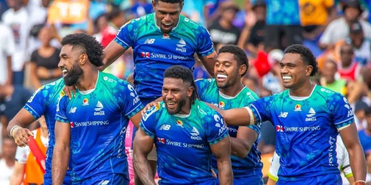 Fijian Drua hace historia recibiendo a un equipo de la MLR