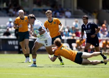 Svns 2025: Los Pumas 7´s tuvieron un debut con victoria y derrota en Perth