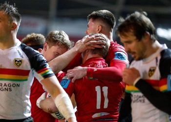 United Rugby Championship: Scarlets arrancó el año con victoria sobre Dragons RFC