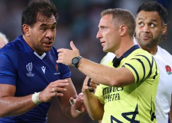 El árbitro del partido Inglaterra vs Italia fue retirado del rugby tras amenazas de muerte
