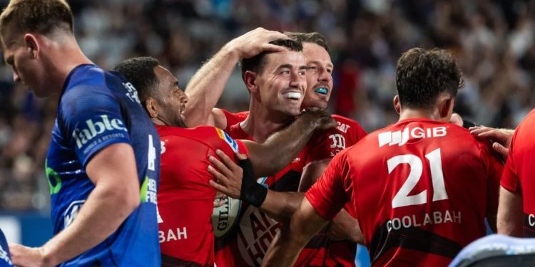 Súper Rugby Pacific: Crusaders da un golpe de autoridad en Eden Park