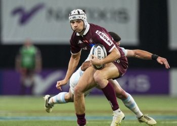 Top 14: Bordeaux-Bègles pisó en falso en París