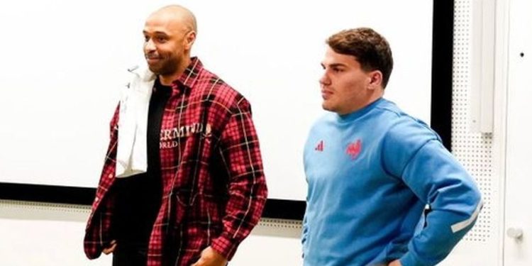 Antoine Dupont espera que las palabras de Thierry Henry sirvan de inspiración para Francia contra Irlanda