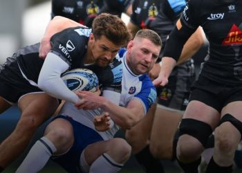 Premiership: Exeter Chiefs puso en aprietos a Bath Rugby