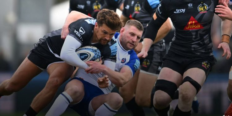 Premiership: Exeter Chiefs puso en aprietos a Bath Rugby