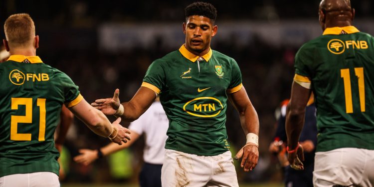 La carrera por la camiseta número 10 de los Springboks se intensifica