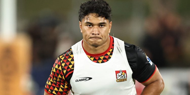 Wallace Sititi, la joya de los All Blacks, regresó antes de lo previsto tras una lesión de rodilla