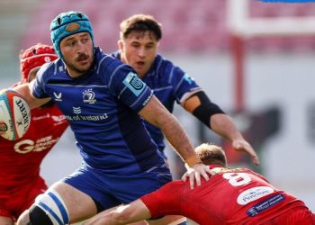 United Rugby Championship: Scarlets le ganó al muleto de Leinster Rugby