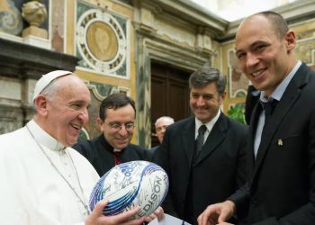 Papa Francisco: “El rugby es una escuela de vida”