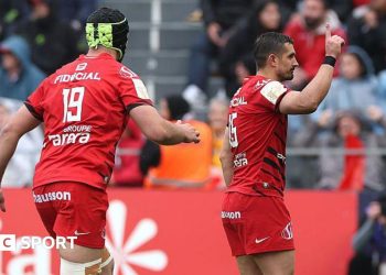 Champions Cup: Toulouse se pegó un susto ante Toulon, pero se clasificó a semis