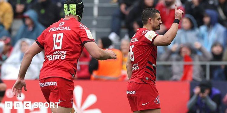 Champions Cup: Toulouse se pegó un susto ante Toulon, pero se clasificó a semis