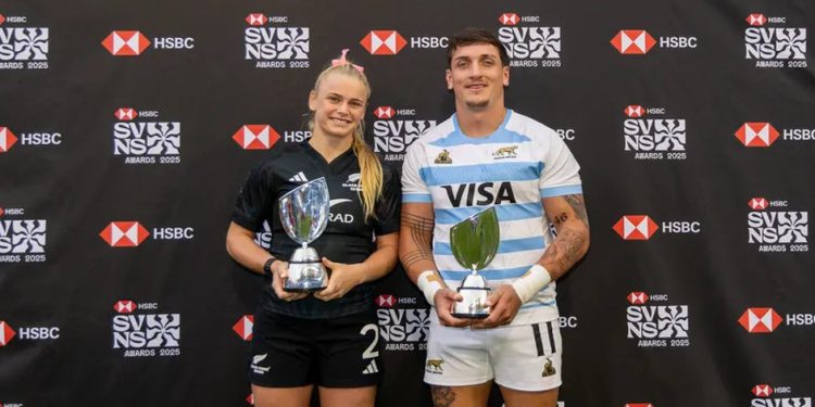Luciano González, Jugador del Año en el HSBC SVNS 2025; Marcos Moneta y más figuras premiadas en Los Ángeles
