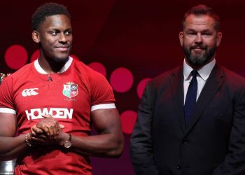Andy Farrell, criticado por convocar jugadores no nativos a los British & Irish Lions