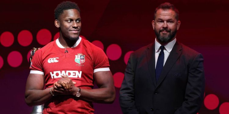 Andy Farrell, criticado por convocar jugadores no nativos a los British & Irish Lions