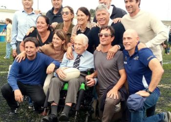 Pumpas XV estuvo presente en la nueva cancha Carlos “Pomi” Contepomi