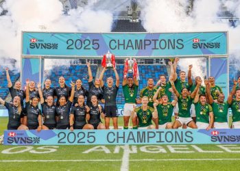 Nueva Zelanda y Sudáfrica, campeones del HSBC SVNS 2025 en Los Ángeles
