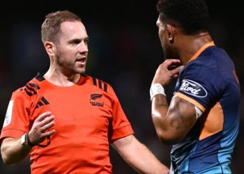 Angus Gardner arbitrará la Gran Final del Super Rugby Pacific 2025