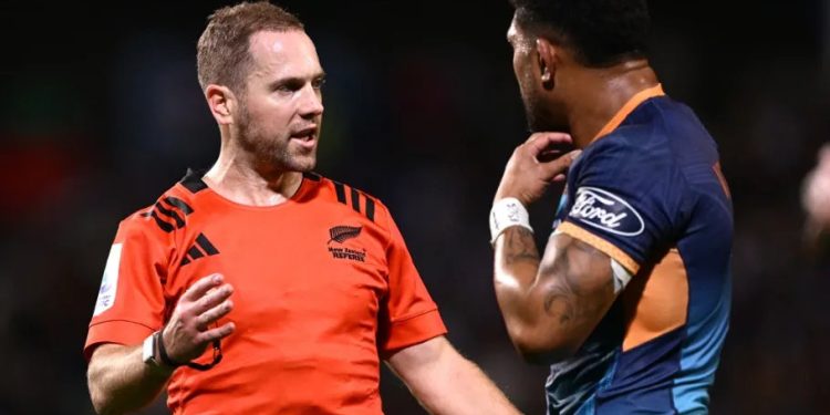 Angus Gardner arbitrará la Gran Final del Super Rugby Pacific 2025