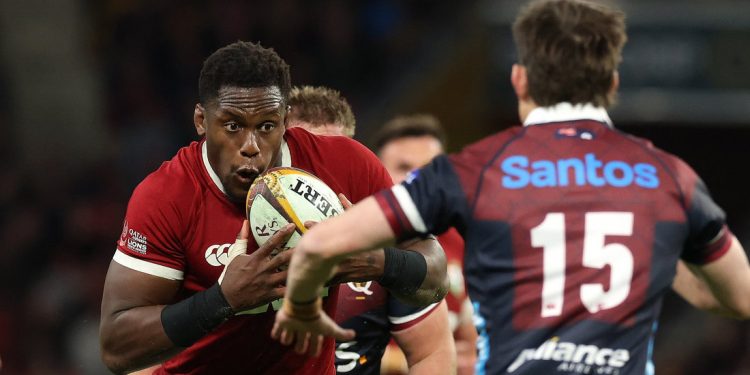 Los British and Irish Lions siguen firmes: aplastaron a los Reds en Brisbane