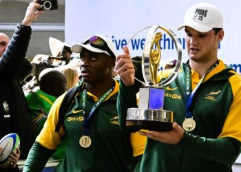 Los Junior Boks desatan la euforia en su regreso a Sudáfrica