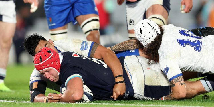 Ventana internacional: Escocia goleó a Samoa en Eden Park