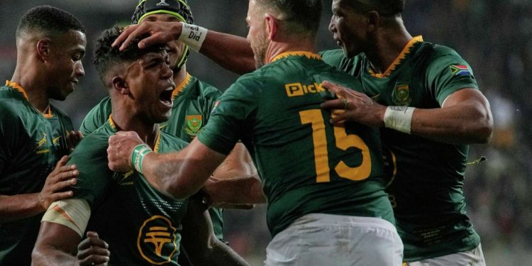 Springboks con tres debutantes para enfrentar a Georgia