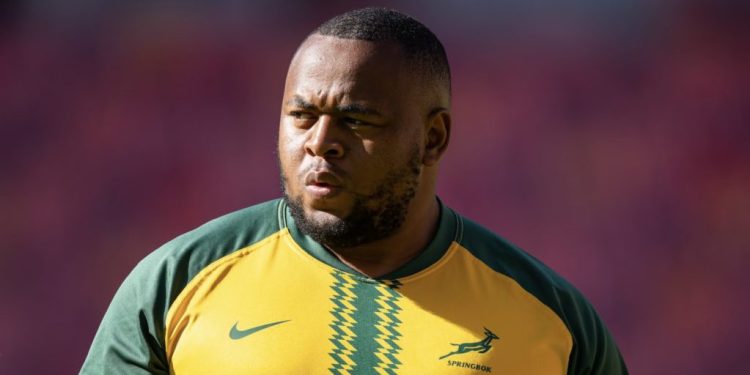 Springboks: Asenathi Ntlabakanye dio positivo en un control antidopaje