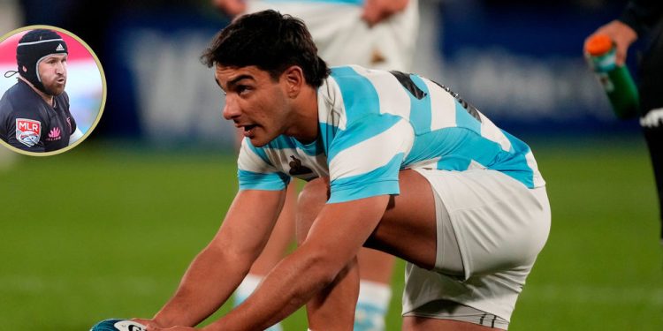 Matt Giteau puso el ojo en Santiago Carreras