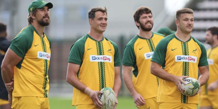 Andre Esterhuizen y su rol híbrido en los Springboks: “El entrenamiento con los forwards es mucho más duro”