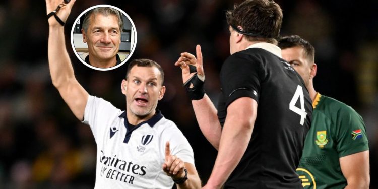 Un histórico All Blacks fue contuntende: “Francamente, no sé por qué usamos árbitros británicos”