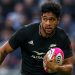 Rugby Championship: Se le abrió un lugar a Leicester Fainga’anuku en los All Blacks