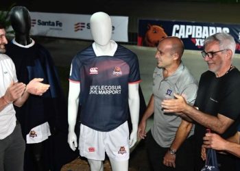 Capibaras XV presentó su camiseta para el debut en el Super Rugby Américas