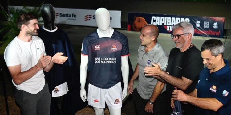 Capibaras XV presentó su camiseta para el debut en el Super Rugby Américas