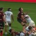 Video: el brutal cabezazo de un rival a Efraín Elías en el Top 14 francés